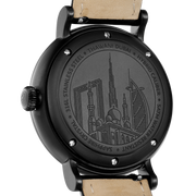 Dubai engraving on watch