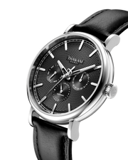 silver arabic watch