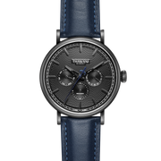 black watch with blue strap